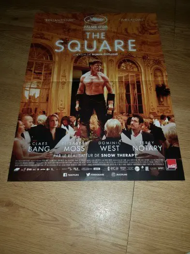 THE SQUARE FRANSE filmposter.