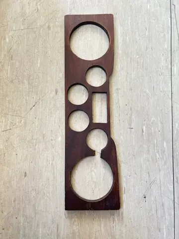 Wood for instrument panel Lamborghini Jarama