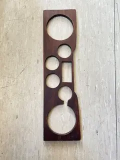 Wood for instrument panel Lamborghini Jarama