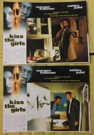 KISS THE GIRLS USA lobbycard set.