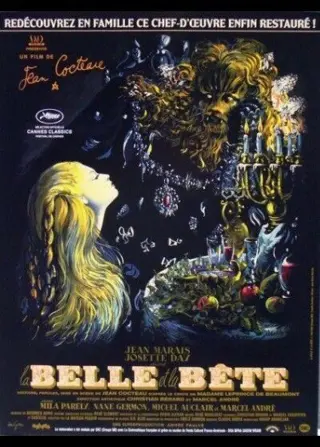 LA BELLE ET LA BêTE filmposter.