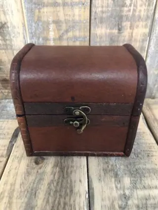 Kadoverpakking houten kist