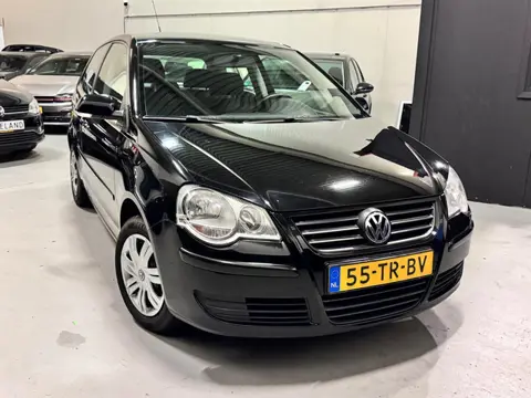Volkswagen Polo 1.2 Optive AIRCO 2007 zwart zeer netjes