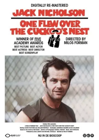 ONE FLEW OVER THE CUCKOO ' S NEST poster.