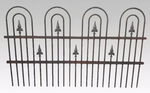 Tuin hekwerk delen, smeedijzeren,hek