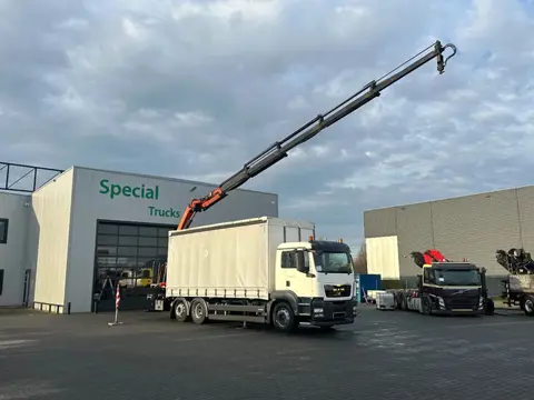 MAN TGS 26.360 6X2-2 LL + PALFINGER PK22002-EH D (bj 2012)