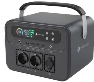 NOVOO RPS700 700W Portable Power Station, 666Wh/180000mAh