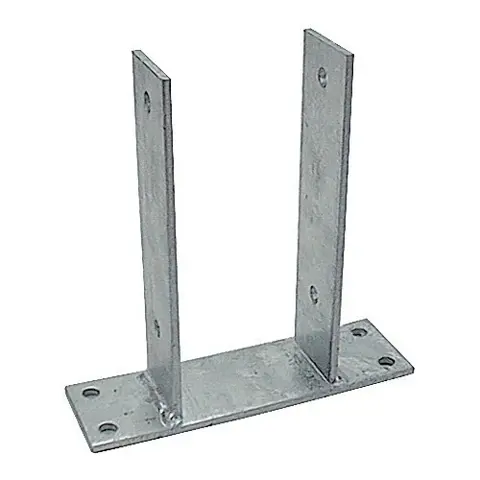 Pfostenträger u-platte 111mm