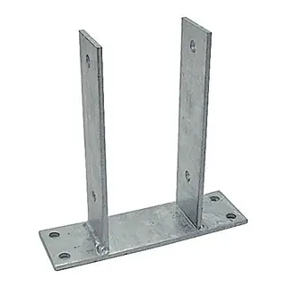 Pfostenträger u-platte 111mm