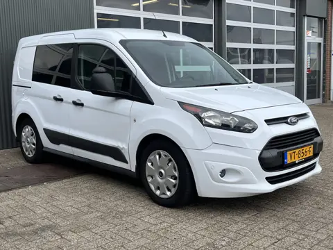 Ford Transit Connect 1.0 Ecoboost Benzine Airco 3-Persoons Sortimo Kastinrichting Omvormer Trekhaak 