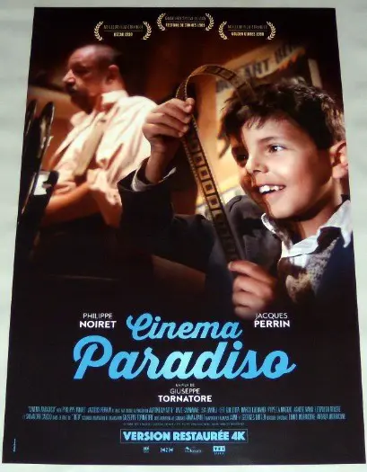 CINEMA PARADISO FRANSE filmposter.