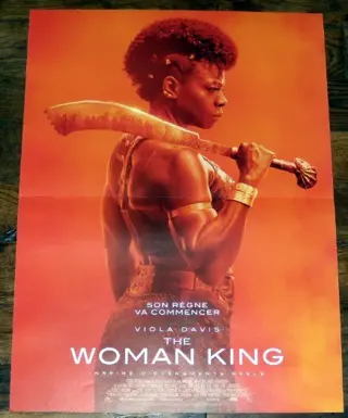 THE WOMAN KING FRANSE filmposter.