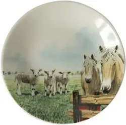 Petit Four bordjes Paard - Schaap Wiebes Farm
