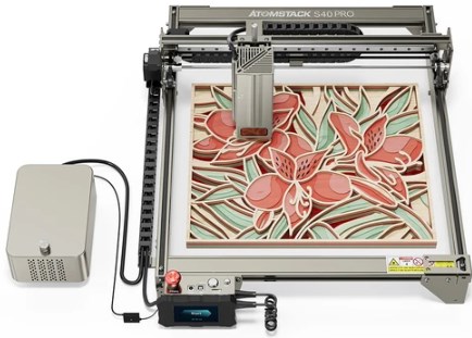 ATOMSTACK S40 Pro Laser Engraver Cutter with F30 Pro