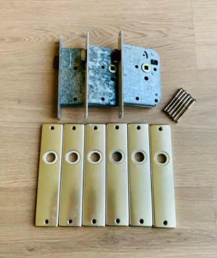 Nemef Binnendeur insteeksloten met schild