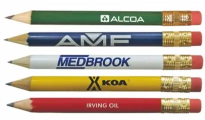 Bedrukte potloden als promotiemateriaal