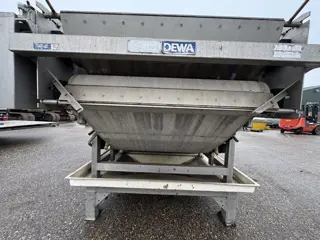 DEWA ontwateringsband met zeefband persrol