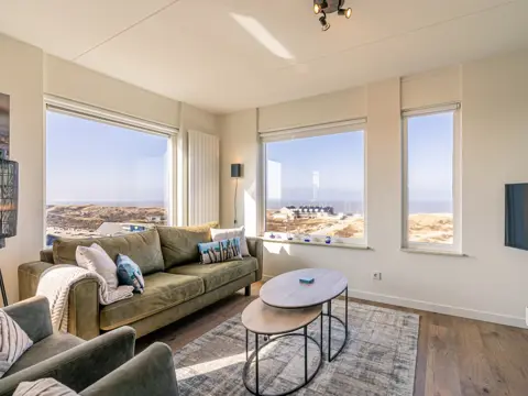 Hoekappartement vlakbij De Koog met uitzicht over Noordzee