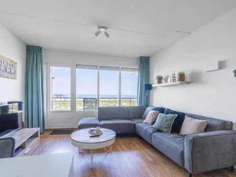 Appartement met balkon en prachtig uitzicht over de Noordzee