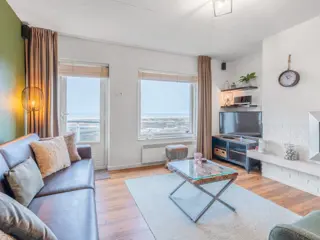 Modern appartement nabij De Koog met uitzicht over Noordzee
