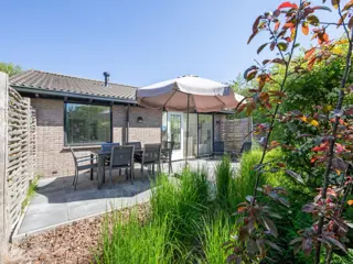 Rustig gelegen vakantiehuis met omheinde tuin op kleinschalig park