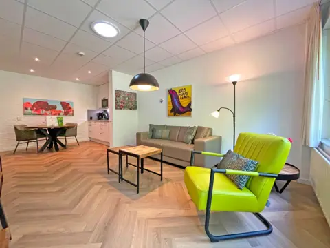 Appartement in het groen en toch dichtbij het strand