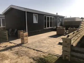 Chalet nabij De Koog en duingebied met strand op 2 kilometer