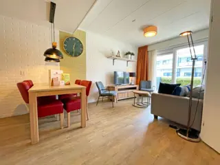Appartement in groene omgeving op slechts 2 kilometer van het strand