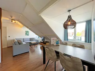 Appartement met ligging in het groen dichtbij de Noordzeekust