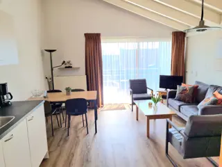 Comfortabel appartement met balkon vlakbij het strand