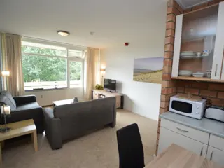 Rustig gelegen appartement aan de tuinzijde aan de rand van de Koog