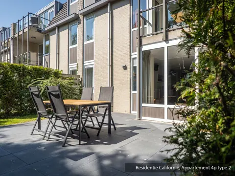 Appartement op steenworp afstand tot De Koog en het strand