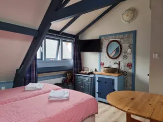 Knusse B&B kamer nabij horeca en winkels