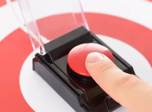 Alarmknop voor veiligheid op werk