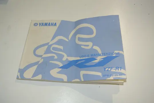 INSTRUCTIEBOEKJE Yamaha YZF R1 2000 - 2001