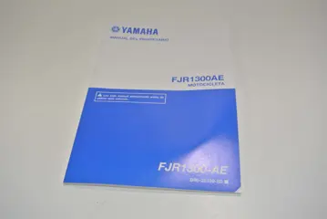 INSTRUCTIEBOEKJE Yamaha FJR 1300 2016 - 2019