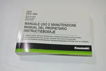 INSTRUCTIEBOEKJE Kawasaki Z 900 2017 - 2019