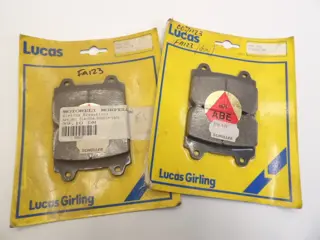 REMBLOKKEN VOOR Yamaha FZ 750 1985 - 1991