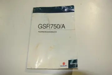 INSTRUCTIEBOEKJE Suzuki GSR 750 2011 - 2016