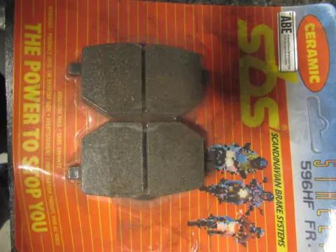 REMBLOKKEN VOOR Yamaha XT 600 1984 - 1990