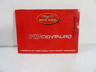 INSTRUCTIEBOEKJE Moto Guzzi V10 Centauro 1996 - 2000