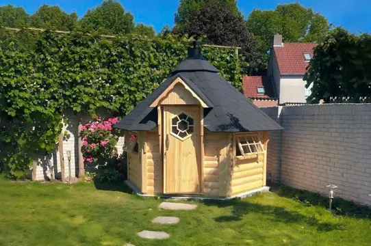 WArt Finse Kota | Nordic Pine hout | Grillhuis | Tuinhuis