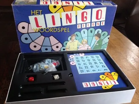 Woordspel: Lingo de luxe - bekend van TV - 6,-