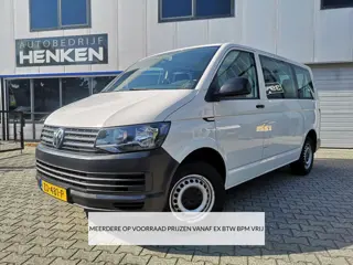 Volkswagen Transporter 2.0 L1H1 9PERSONEN/PRIJS EX BTW BPM VRIJ / 35X OP VOORRAAD