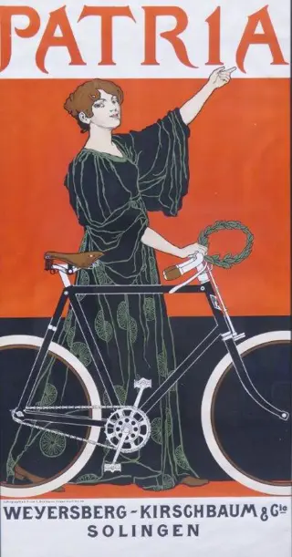 Patria original lithographic poster