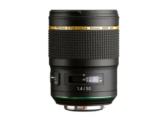 Pentax HD D-FA 50mm f/1.4 SDM AW Zwart
