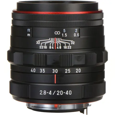 Pentax HD DA 20-40mm f/2.8-4.0 ED DC WR - Zwart