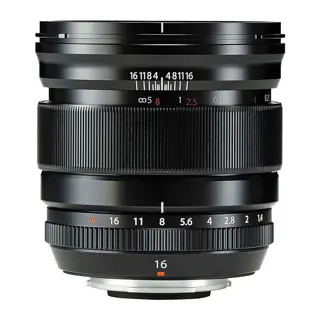 Fujifilm XF 16mm f/1.4 R WR - Zwart