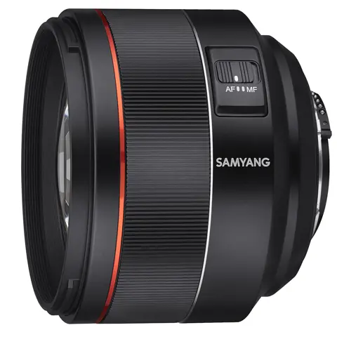 Samyang AF 85mm f/1.4 Nikon F