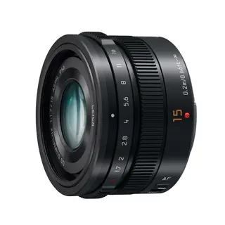 Panasonic Leica DG Summilux 15mm f/1.7 ASPH - Zwart